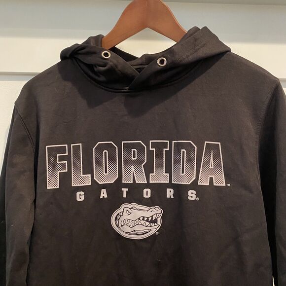 Florida Gators Hoodie Men Small S Black NCAA Pullover Spellout UF Colosseum - Picture 3 of 11
